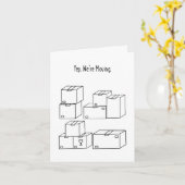 Ja. We verhuizen. Kaart (Gele Bloem)