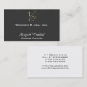 Ja - Wedding Planner Visitekaartje (Voorkant / Achterkant)