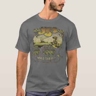 Ja Wereld onze 1977 familie retro T-shirt