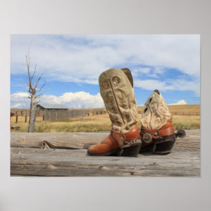 Ja! Westerne opstartprinter Poster