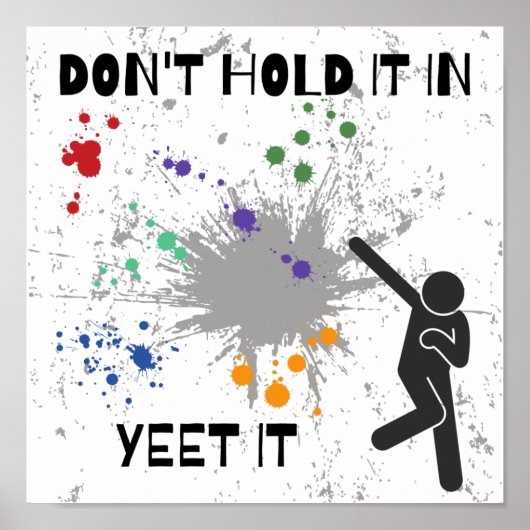 Ja, wie ben je poster? poster (Voorkant)