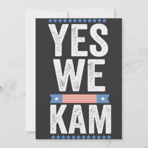 Ja Wij Kam 2024 Amerikaanse vlag Kaart