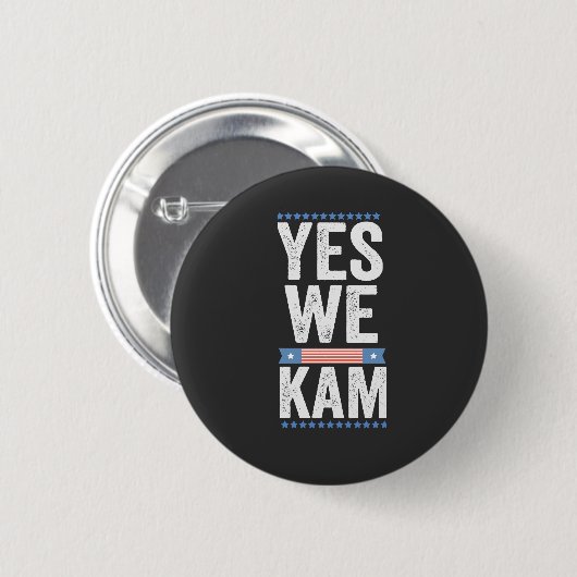 JA WIJ KAM 2024 RONDE BUTTON 5,7 CM (Voorkant /achterkant)