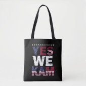Ja Wij Kam Gezegde Quote Tote Bag (Voorkant)