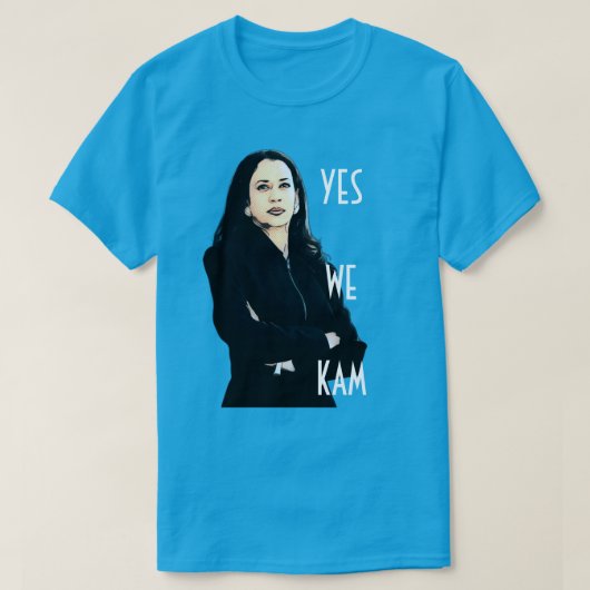 Ja Wij Kam Kamala Harris T-shirt (Design voorkant)