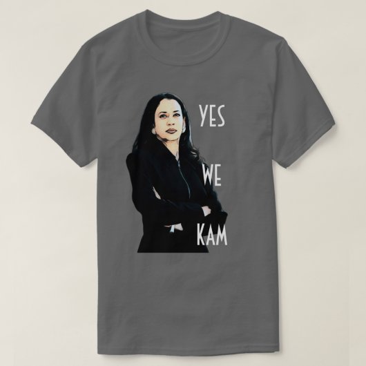 Ja Wij Kam Kamala Harris T-shirt (Design voorkant)