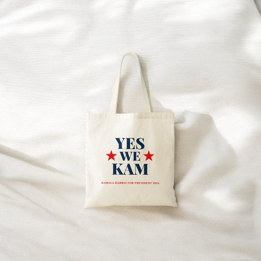 Ja, wij Kam Kamala Harris Tote Bag