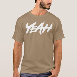 Ja, witte tekst t-shirt