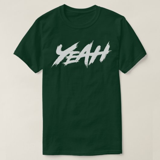 Ja, witte tekst t-shirt (Design voorkant)