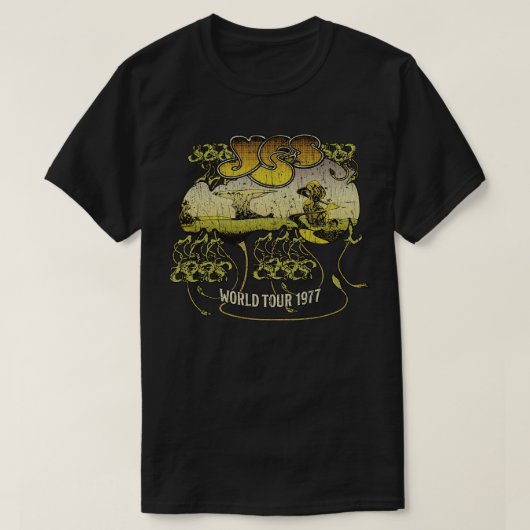 Ja World Tour 1977 T-shirt (Design voorkant)