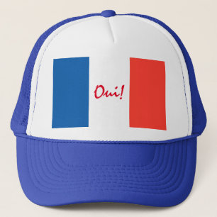 Ja Yes French Flag Customizable Trucker Pet