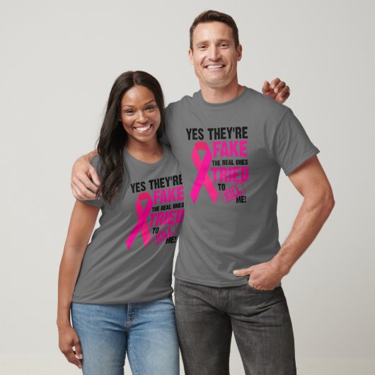 Ja, ze geloven dat de echte geprobeerd hebben me t t-shirt (Unisex)