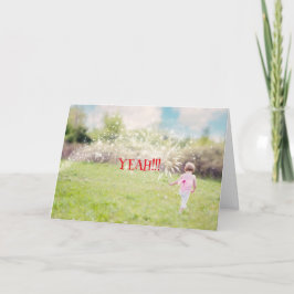 JA - ZE HEBBEN HET GEDAAN GEFELICITEERD KAART