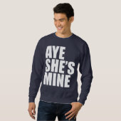 Ja, ze is grappig. trui (Voorkant volledig)