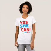 Ja, ze kan Harris Walz T-shirt (Voorkant volledig)