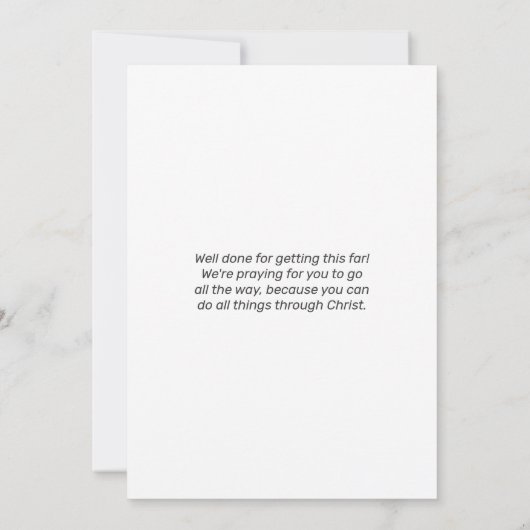 Ja, ze kan Kaart stimuleren (Achterkant)