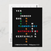 JA ZE KAN STEM PROBEREN BRIEFKAART (Voorkant / Achterkant)