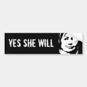 JA, ZE ZAL BUMPERSTICKERS (Voorkant)