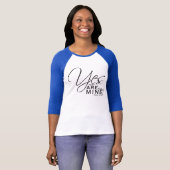 "Ja, ze zijn allemaal van mij!" shirts (Voorkant volledig)