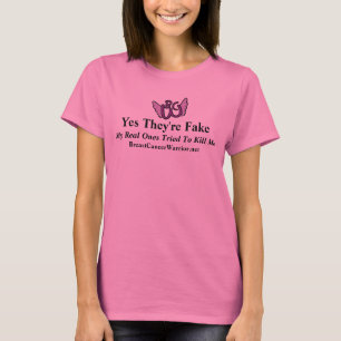 Ja, ze zijn Fake T-shirt