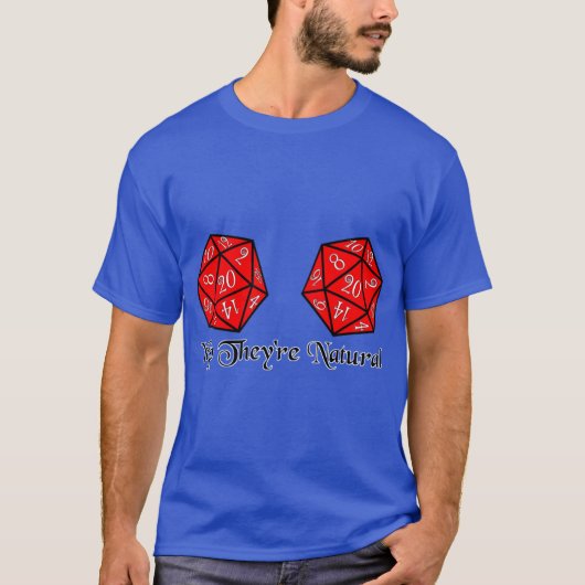 Ja, ze zijn natuurlijk t-shirt (Voorkant)