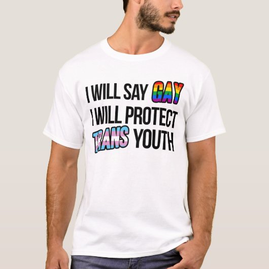 Ja Zeg Gay T-Shirt (Voorkant)