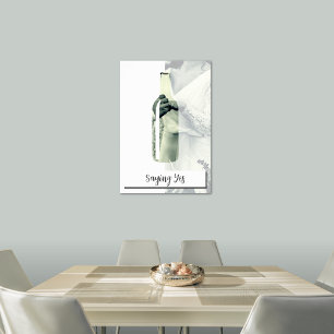 Ja zeggen, Bruid & Bruidegom, Aangepaste Trouwfoto Poster