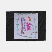 JAA Lifestyle Company Logo Panting Fleece Deken (Voorkant (Horizontaal))