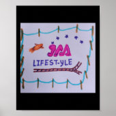 JAA Lifestyle Company Logo Panting Poster (Voorkant)