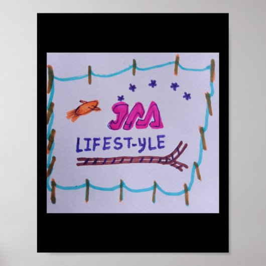 JAA Lifestyle Company Logo Panting Poster (Voorkant)