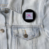 JAA Lifestyle Company Logo Panting Ronde Button 5,7 Cm (In situ)