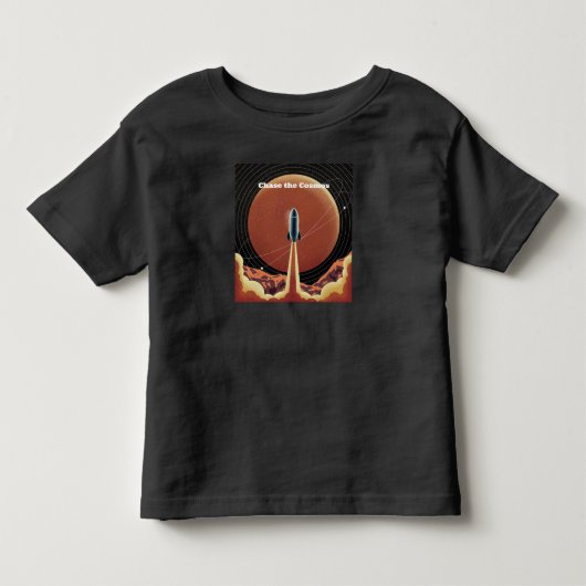 Jaag de Kosmos Ruimte Kinder Shirts (Voorkant)