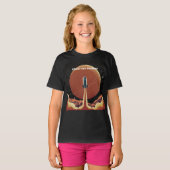 Jaag de Kosmos Ruimte T-shirt (Voorkant volledig)