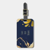 Jaag je dromen na bagagelabel (Voorkant verticaal)