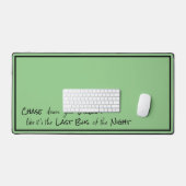 "Jaag je droom achterna..." Frase Zwarte beletteri Bureaumat (Keyboard & Muis)