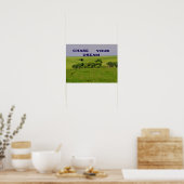 Jaag je droom Motivatie Poster (Keuken)