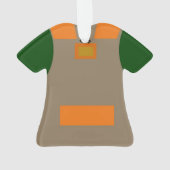 Jaagste kerstversiering ornament (achterkant)