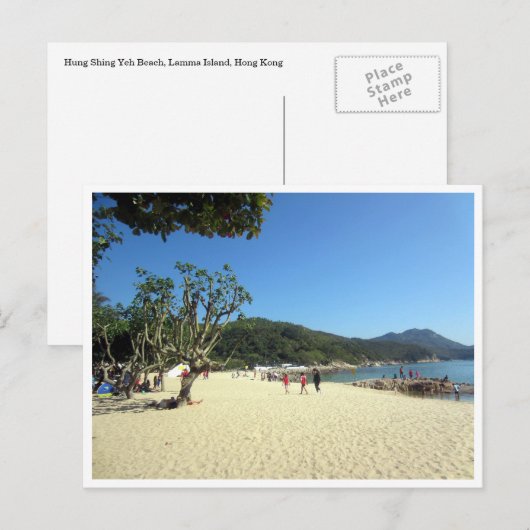 jaagzand briefkaart (Voorkant / Achterkant)