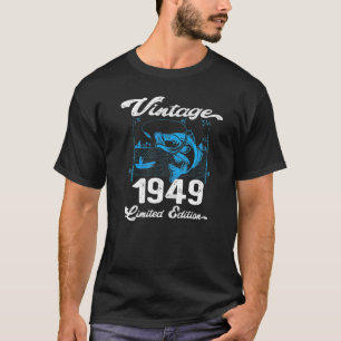 jaar 1949 73 Oude Gevist vissers bevallen T-shirt