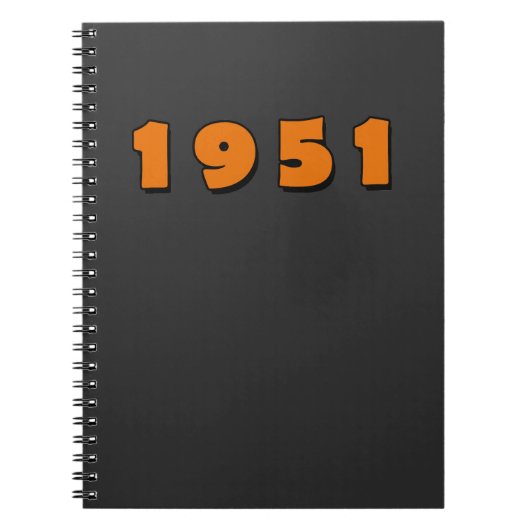  jaar 1951 notitieboek (Voorkant)
