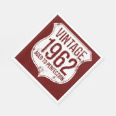  jaar 1962 met een volmaakte servet (Hoek)