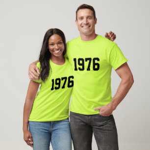 Jaar 1976 t-shirt