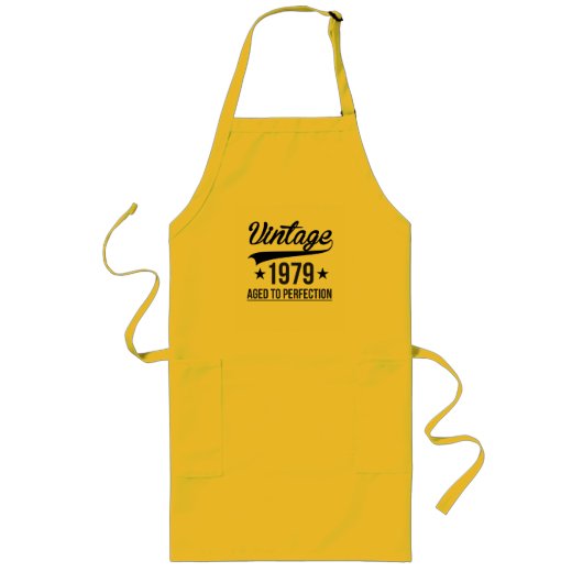  jaar 1979 tot perfecte lang schort (Voorkant)