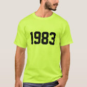 Jaar 1983 t-shirt (Voorkant)