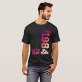 Jaar 1984 Maand van september 1984 Retro 1984 Vint T-shirt (Voorkant volledig)