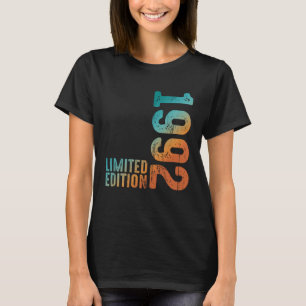 Jaar 1992 Geboorte  esthetiek 1992 sinds 1992 T-shirt