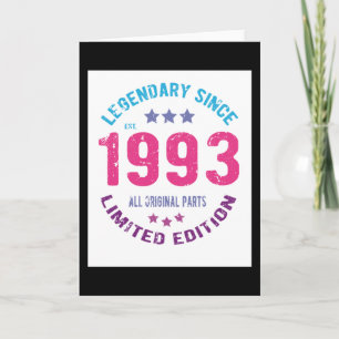  jaar 1993 kaart