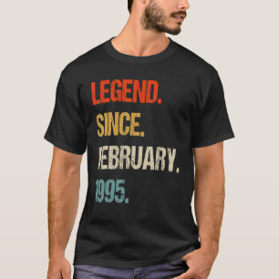 jaar 1995 28e verjaardag retro 28 jaar oud 2 t-shirt