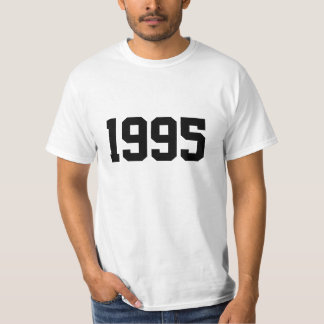 Jaar 1995 t-shirt