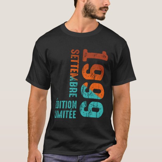 Jaar 1999 1999 Editie september 1999 T-shirt (Voorkant)